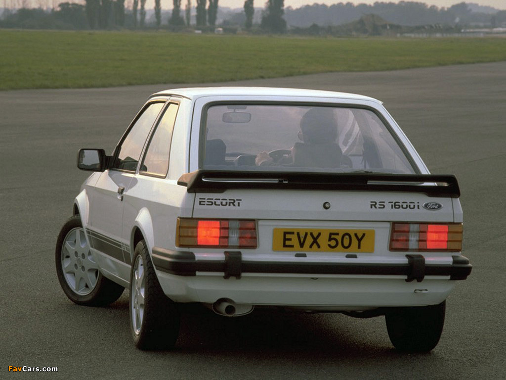 Images of Ford Escort RS1600i 1981–85 (1024 x 768)