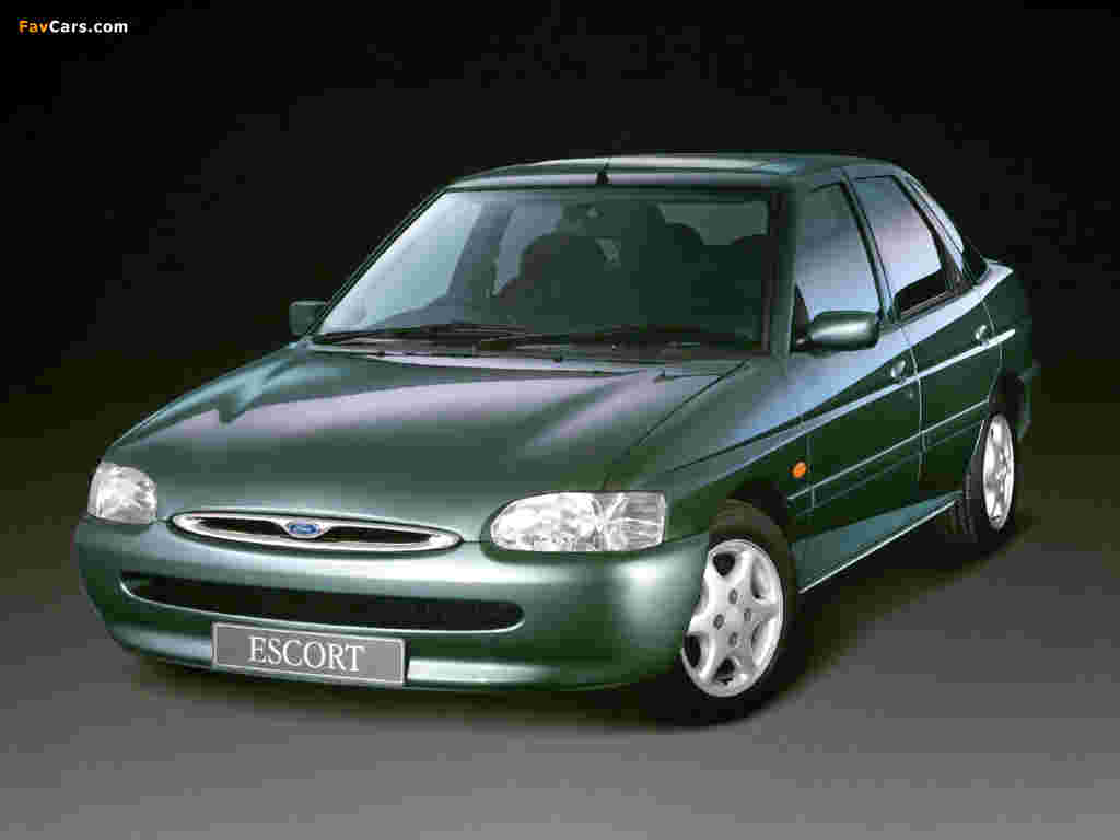 Images of Ford Escort Ghia 5-door Hatchback UK-spec 1995–98 (1024 x 768)