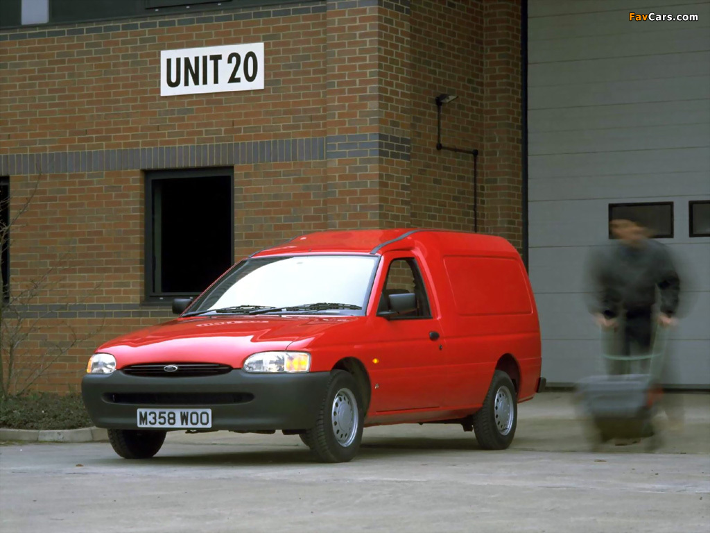 Images of Ford Escort 75 Van UK-spec 1995–2002 (1024 x 768)