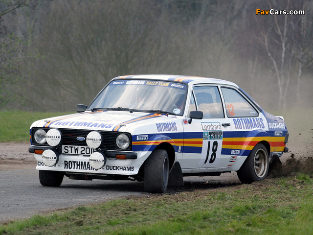 Photos of Ford Escort RS1800 Rally Car 1975–82 (640 x 480)