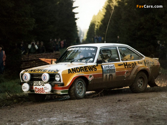 Photos of Ford Escort RS1800 Lombard RAC Rally (II) 1979 (640 x 480)