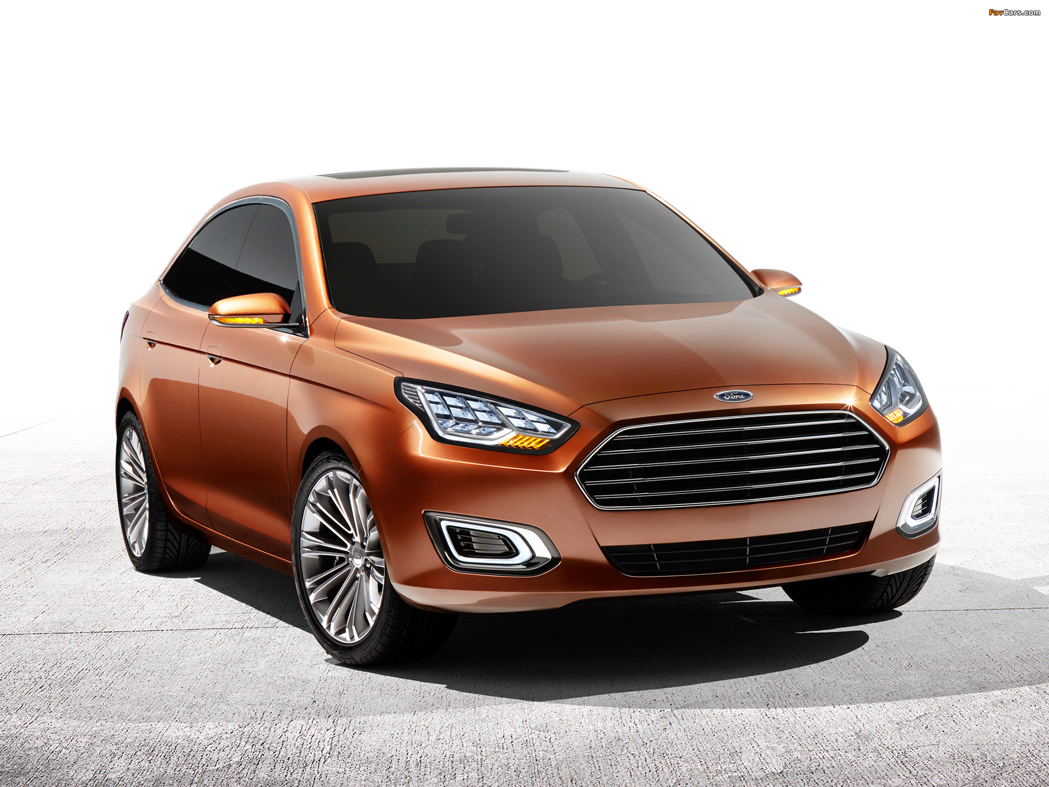 Photos of Ford Escort Concept 2013 (2048 x 1536)