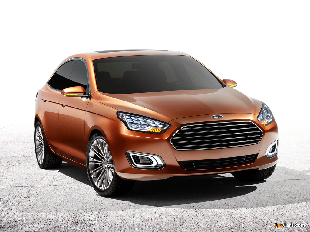 Photos of Ford Escort Concept 2013 (1024 x 768)