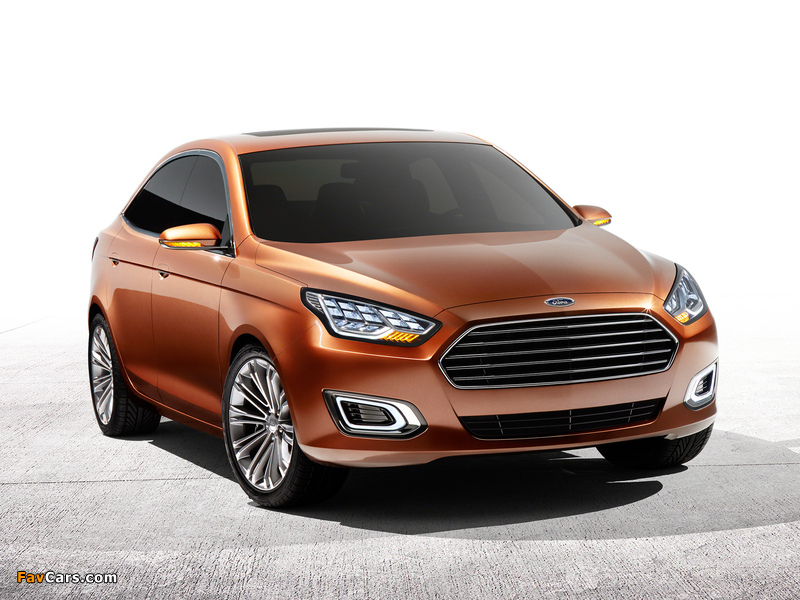 Photos of Ford Escort Concept 2013 (800 x 600)