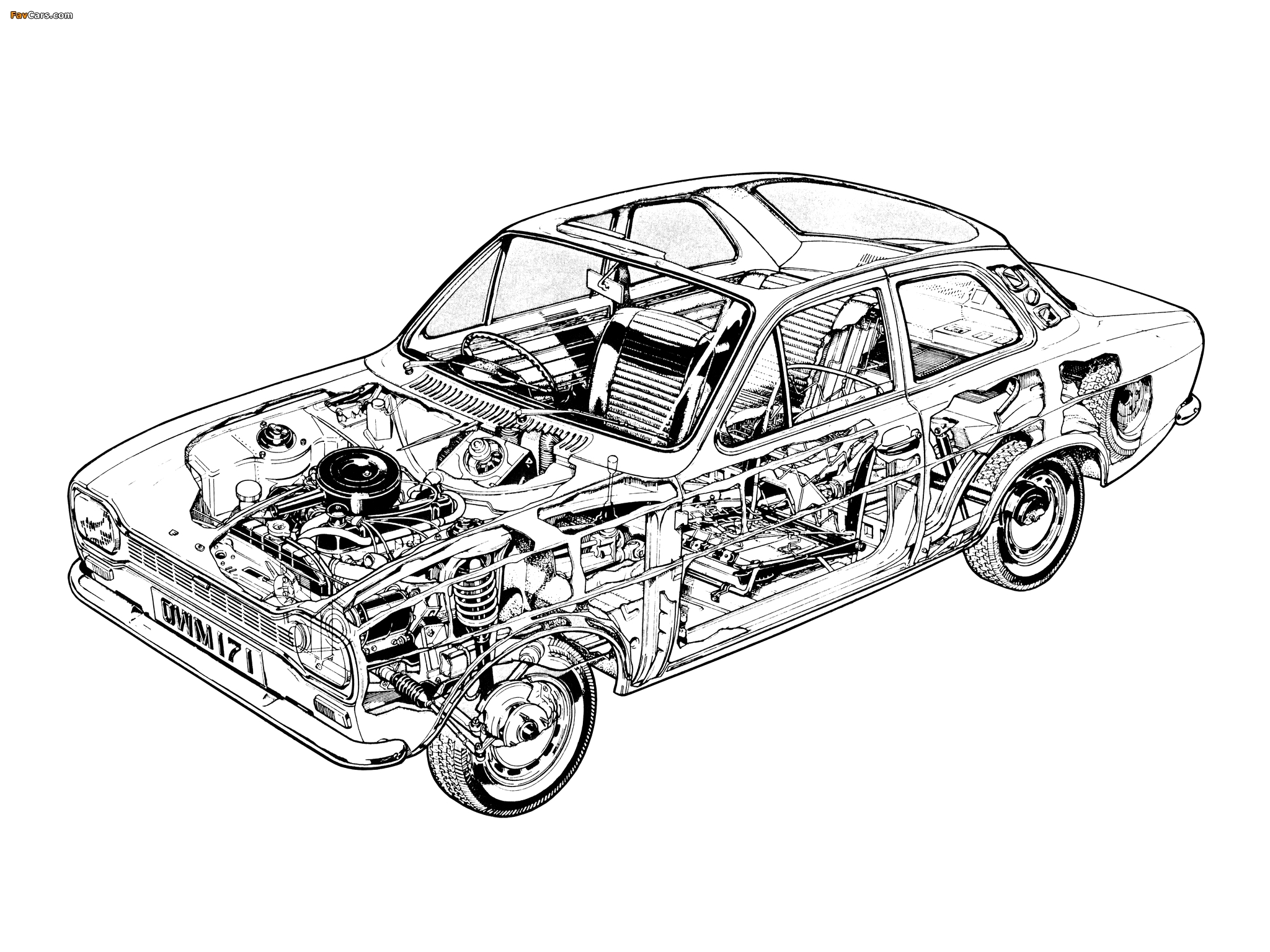 Pictures of Ford Escort Coupe 1968–74 (2048 x 1536)