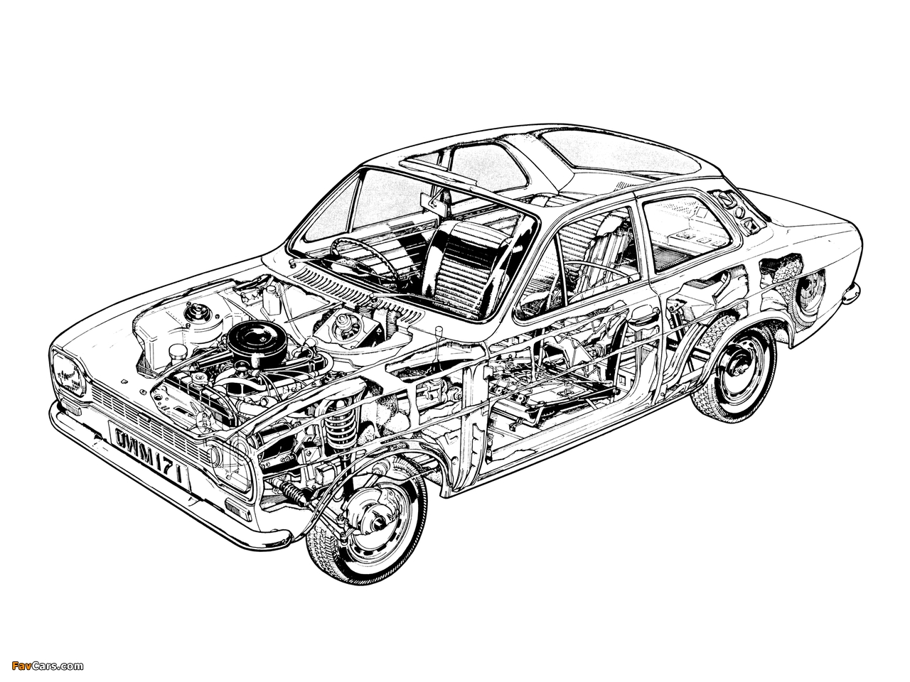 Pictures of Ford Escort Coupe 1968–74 (1280 x 960)