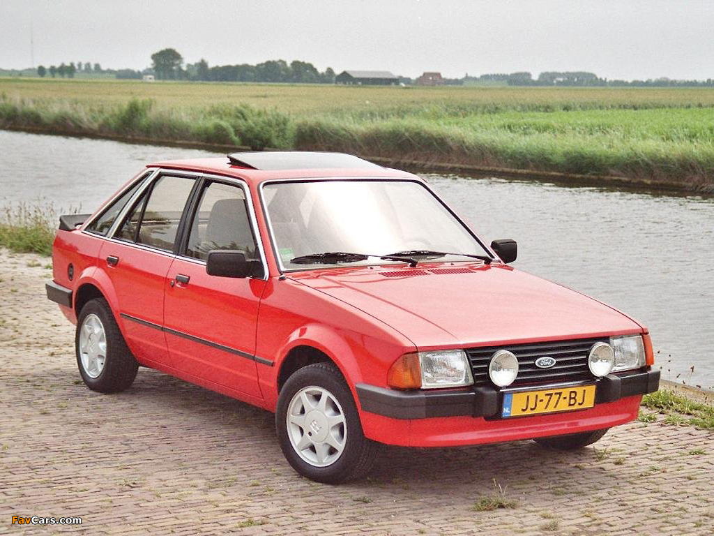 Pictures of Ford Escort Hatchback 1980–86 (1024 x 768)