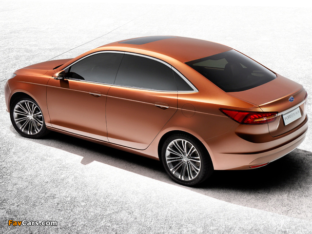 Pictures of Ford Escort Concept 2013 (640 x 480)