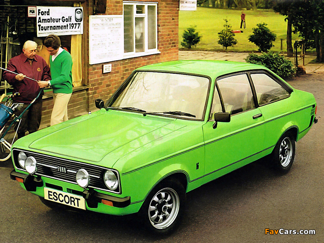 Ford Escort 1600 Sport 1977–80 wallpapers (640 x 480)