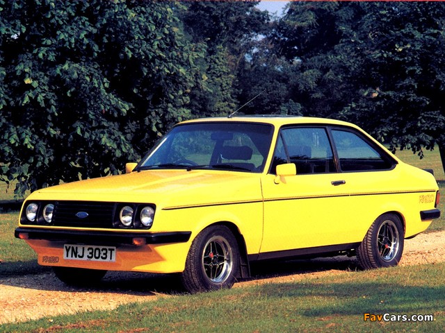 Ford Escort RS2000 UK-spec 1977–80 wallpapers (640 x 480)