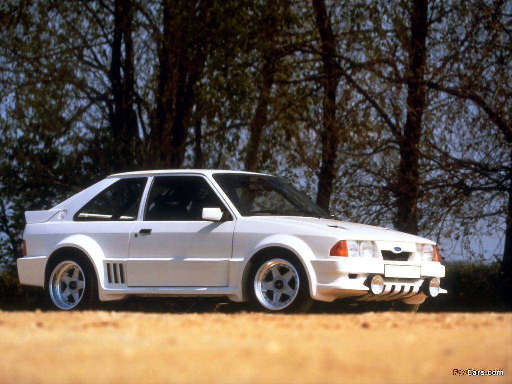 Ford Escort RS1700T Prototype 1982–83 wallpapers (1024 x 768)