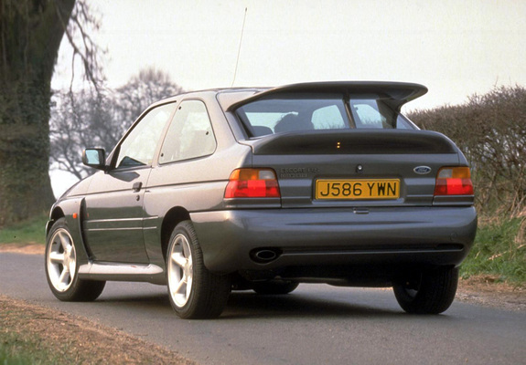 Ford Escort RS Cosworth UK-spec 1992–93 wallpapers