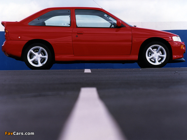 Ford Escort RS Cosworth UK-spec (Vb) 1993–96 wallpapers (640 x 480)
