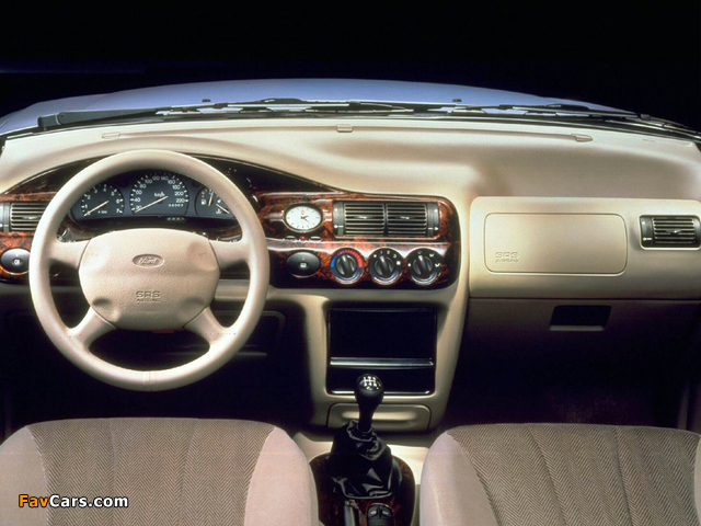 Ford Escort Ghia 5-door Hatchback 1995–98 wallpapers (640 x 480)