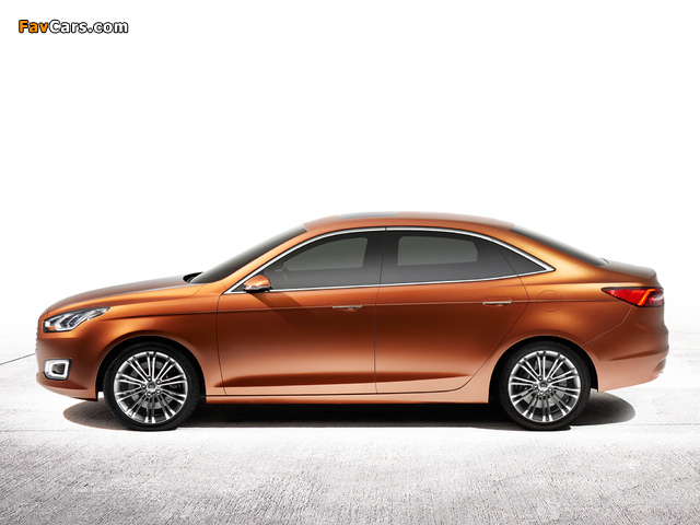 Ford Escort Concept 2013 wallpapers (640 x 480)