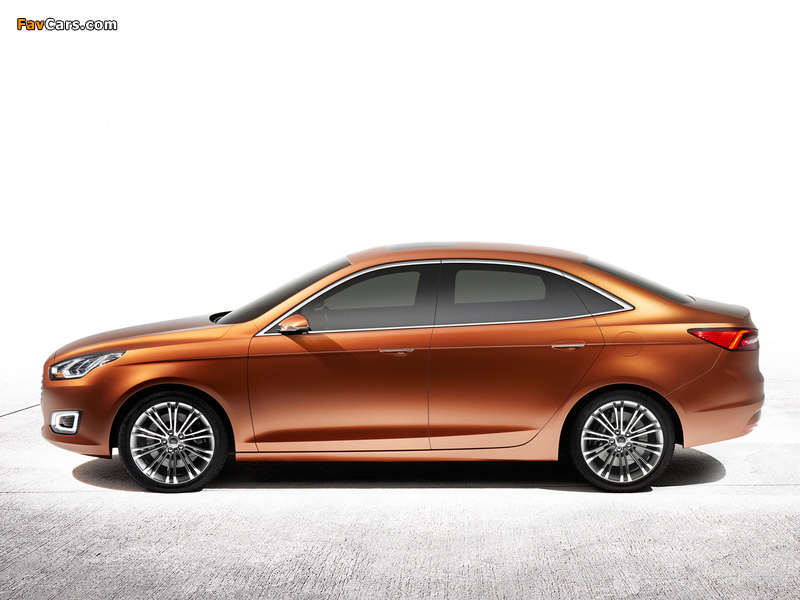 Ford Escort Concept 2013 wallpapers (800 x 600)