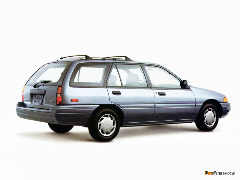 Ford Escort LX Station Wagon 1992–96 wallpapers (800 x 600)