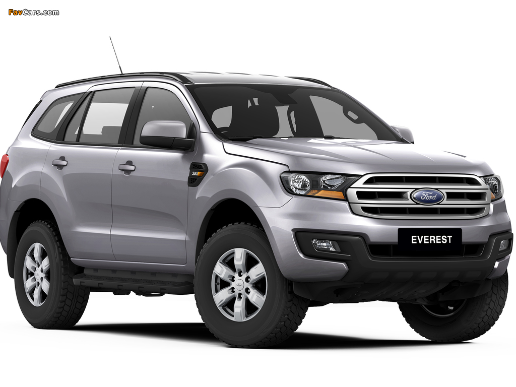 Ford Everest Ambiete AU-spec 2015 pictures (1024 x 768)