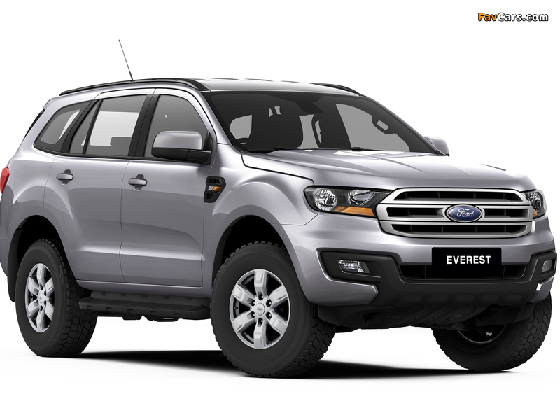 Ford Everest Ambiete AU-spec 2015 pictures (800 x 600)