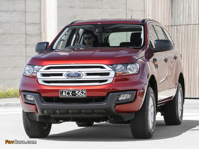 Ford Everest Ambiete AU-spec 2015 pictures (640 x 480)