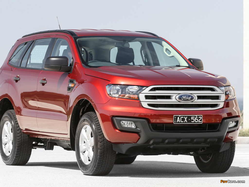 Images of Ford Everest Ambiete AU-spec 2015 (1024 x 768)