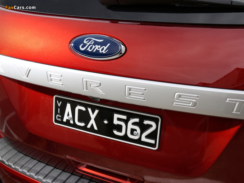 Images of Ford Everest Ambiete AU-spec 2015 (800 x 600)