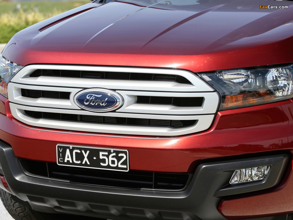 Pictures of Ford Everest Ambiete AU-spec 2015 (1024 x 768)