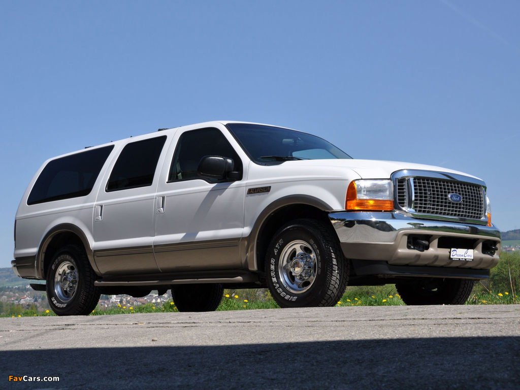 Ford Excursion Limited 1999–2004 pictures (1024 x 768)