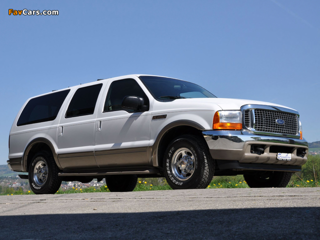 Ford Excursion Limited 1999–2004 pictures (640 x 480)