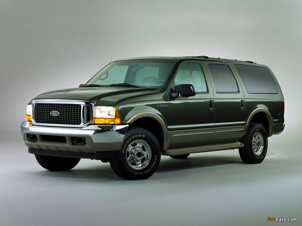 Ford Excursion Limited 1999–2004 pictures (1024 x 768)