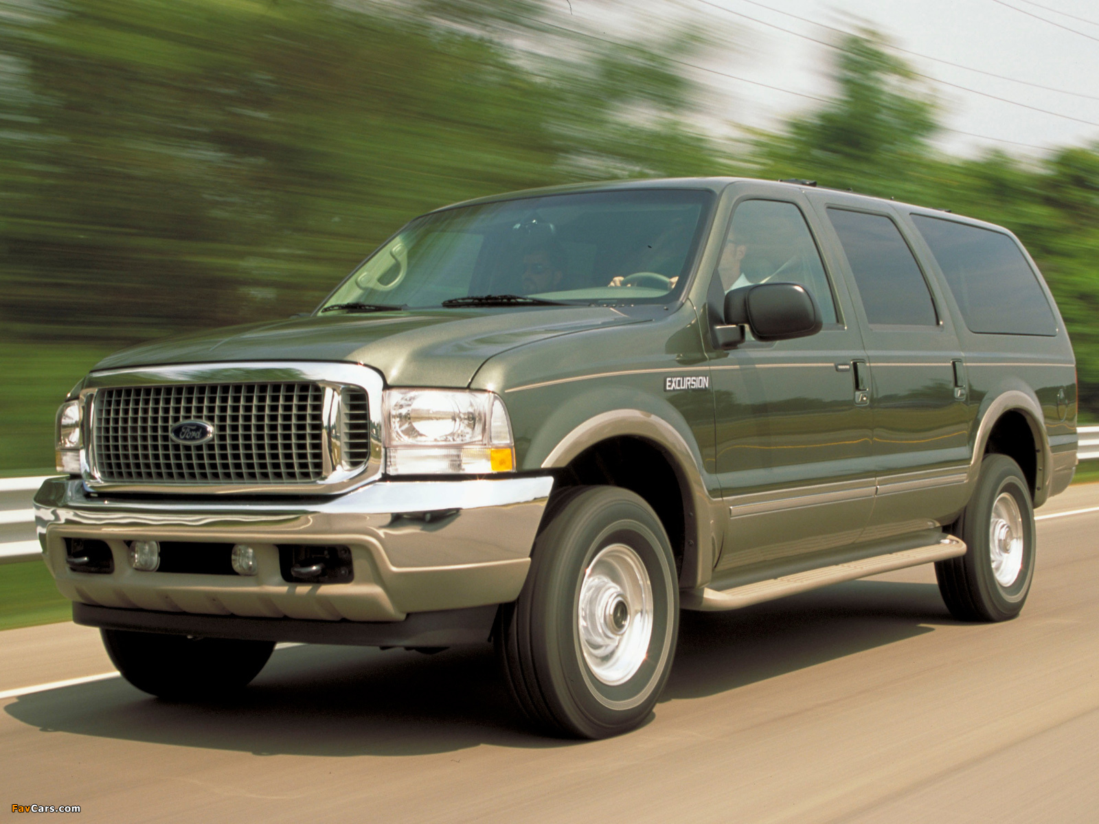 Ford Excursion Limited 1999–2004 pictures (1600 x 1200)