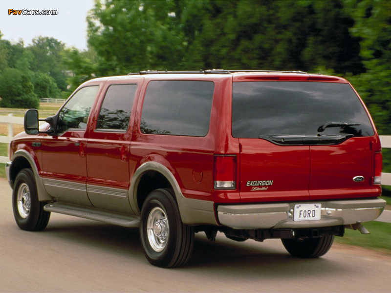 Ford Excursion Limited 1999–2004 wallpapers (800 x 600)