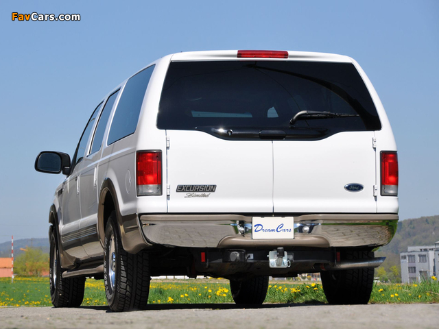 Ford Excursion Limited 1999–2004 wallpapers (640 x 480)