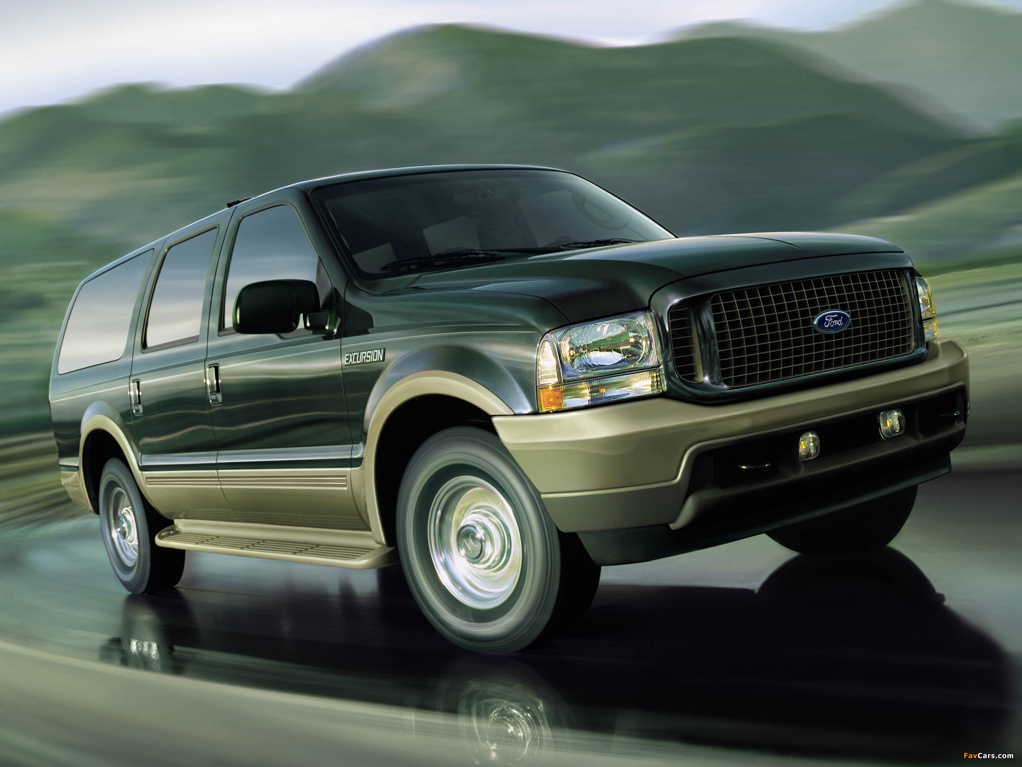 Ford Excursion 1999–2004 wallpapers (2048 x 1536)