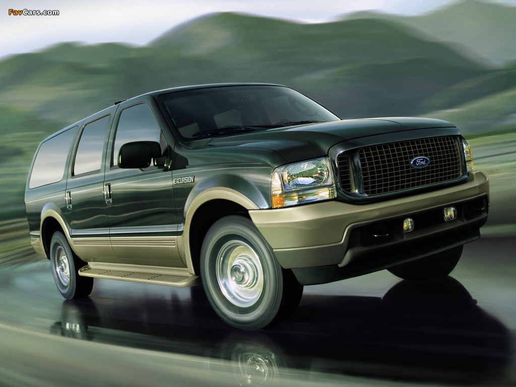 Ford Excursion 1999–2004 wallpapers (1024 x 768)