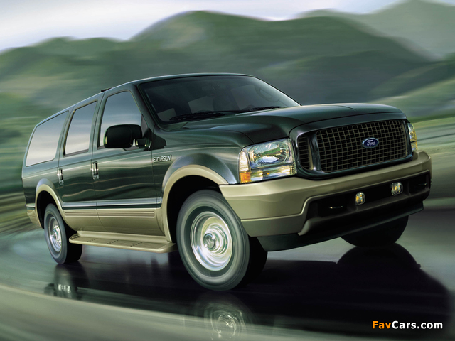 Ford Excursion 1999–2004 wallpapers (640 x 480)