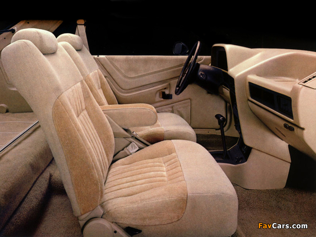 Ford EXP 1982–85 images (640 x 480)