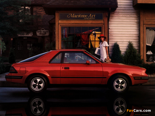 Ford EXP 1982–85 wallpapers (640 x 480)