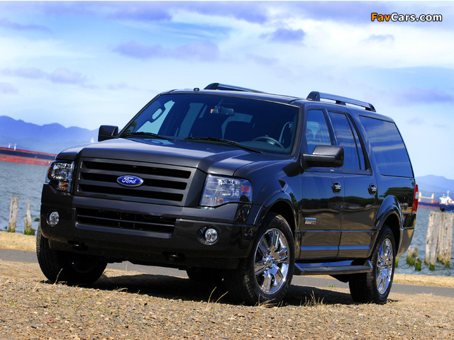 Ford Expedition EL (U354) 2006 wallpapers (640 x 480)
