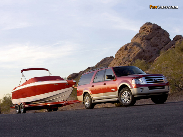 Ford Expedition EL (U354) 2006 wallpapers (640 x 480)