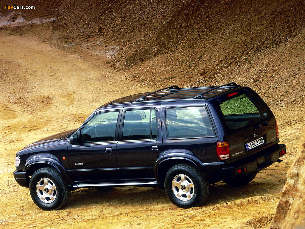 Ford Explorer EU-spec 1995–2001 images (1024 x 768)