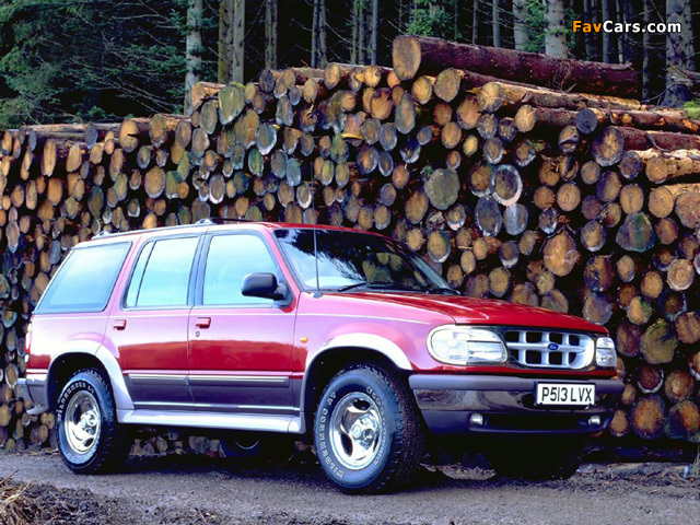 Ford Explorer UK-spec 1995–2001 images (640 x 480)