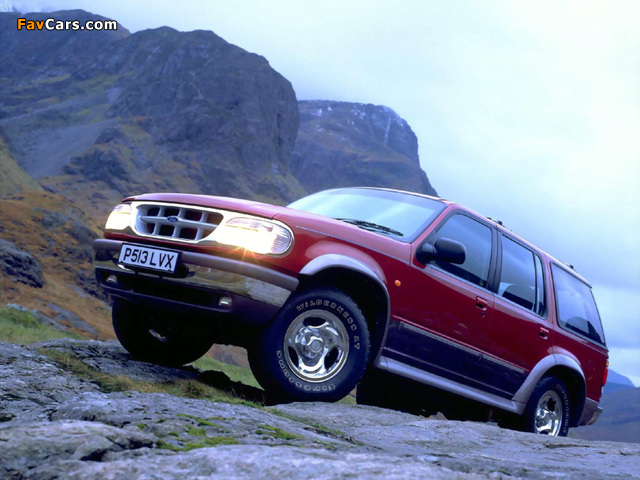 Ford Explorer UK-spec 1995–2001 photos (640 x 480)
