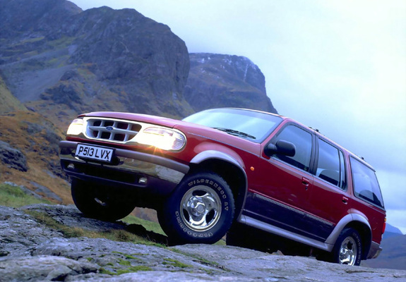 Ford Explorer UK-spec 1995–2001 photos