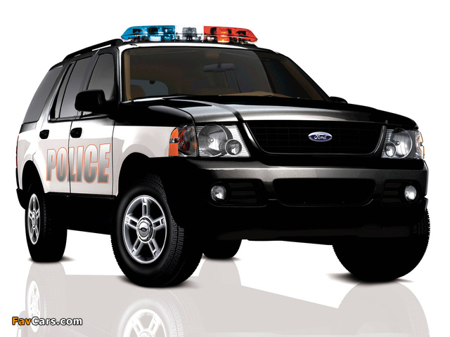 Ford Explorer Police Package (U152) 2001–05 pictures (640 x 480)