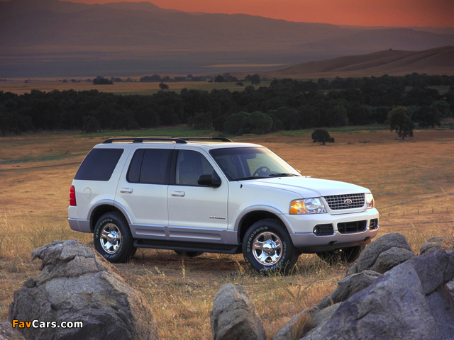 Ford Explorer 2001–05 wallpapers (640 x 480)