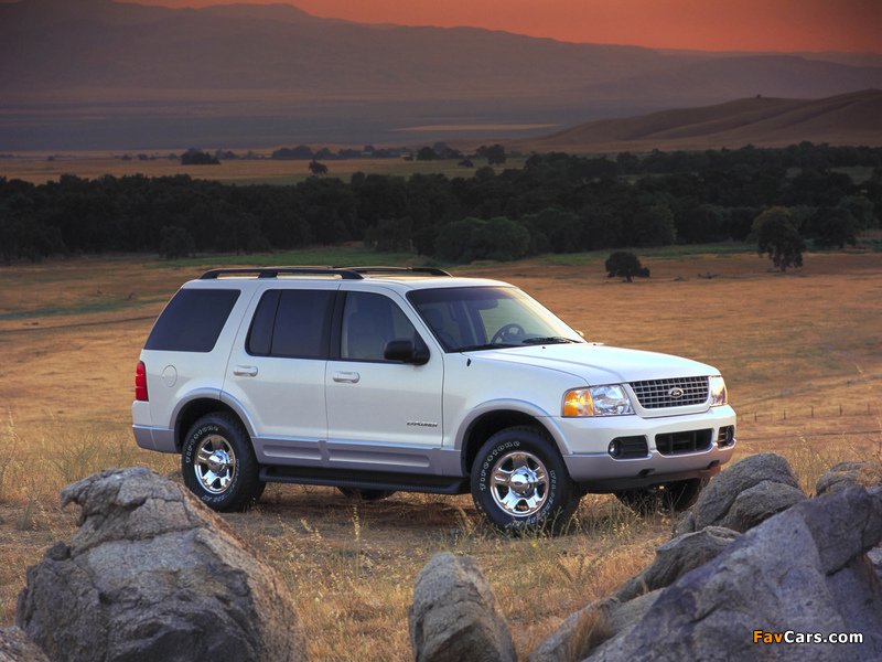 Ford Explorer 2001–05 wallpapers (800 x 600)