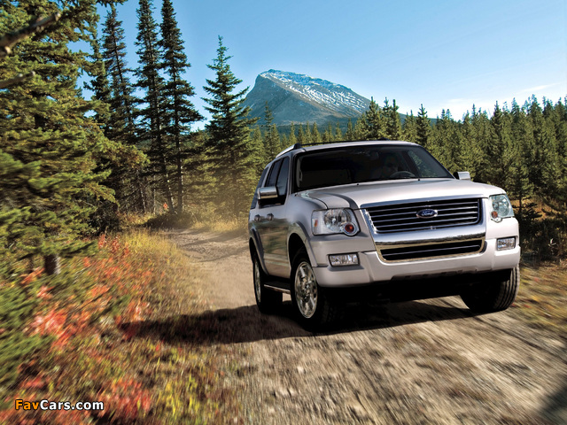 Ford Explorer 2005–10 wallpapers (640 x 480)