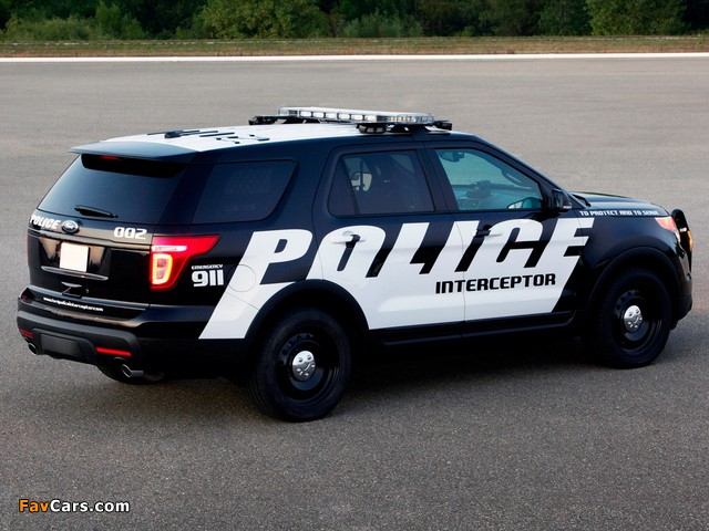 Ford Police Interceptor Utility 2010 images (640 x 480)