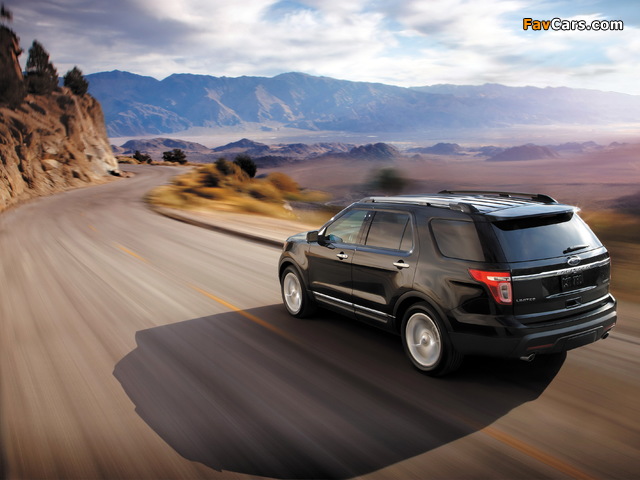 Ford Explorer Limited (U502) 2010–15 pictures (640 x 480)